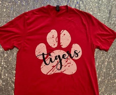 Tigers Pawprint Tee