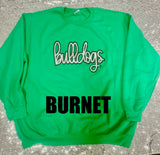 Sequin Patch Team Name Sweatshirt