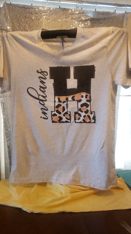 Leopard H Indians Vneck